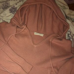 Frankie Phoenix cropped pink sweatshirt